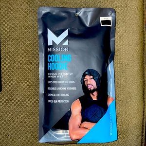 Mission 107300 Mesh Hoodie - Black